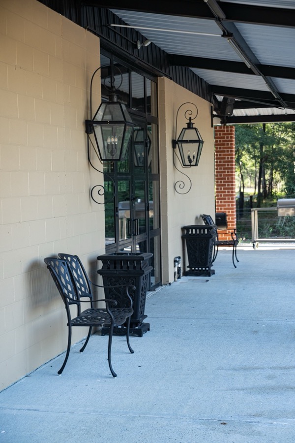 Inspira Ranch outdoor terrace and grounds